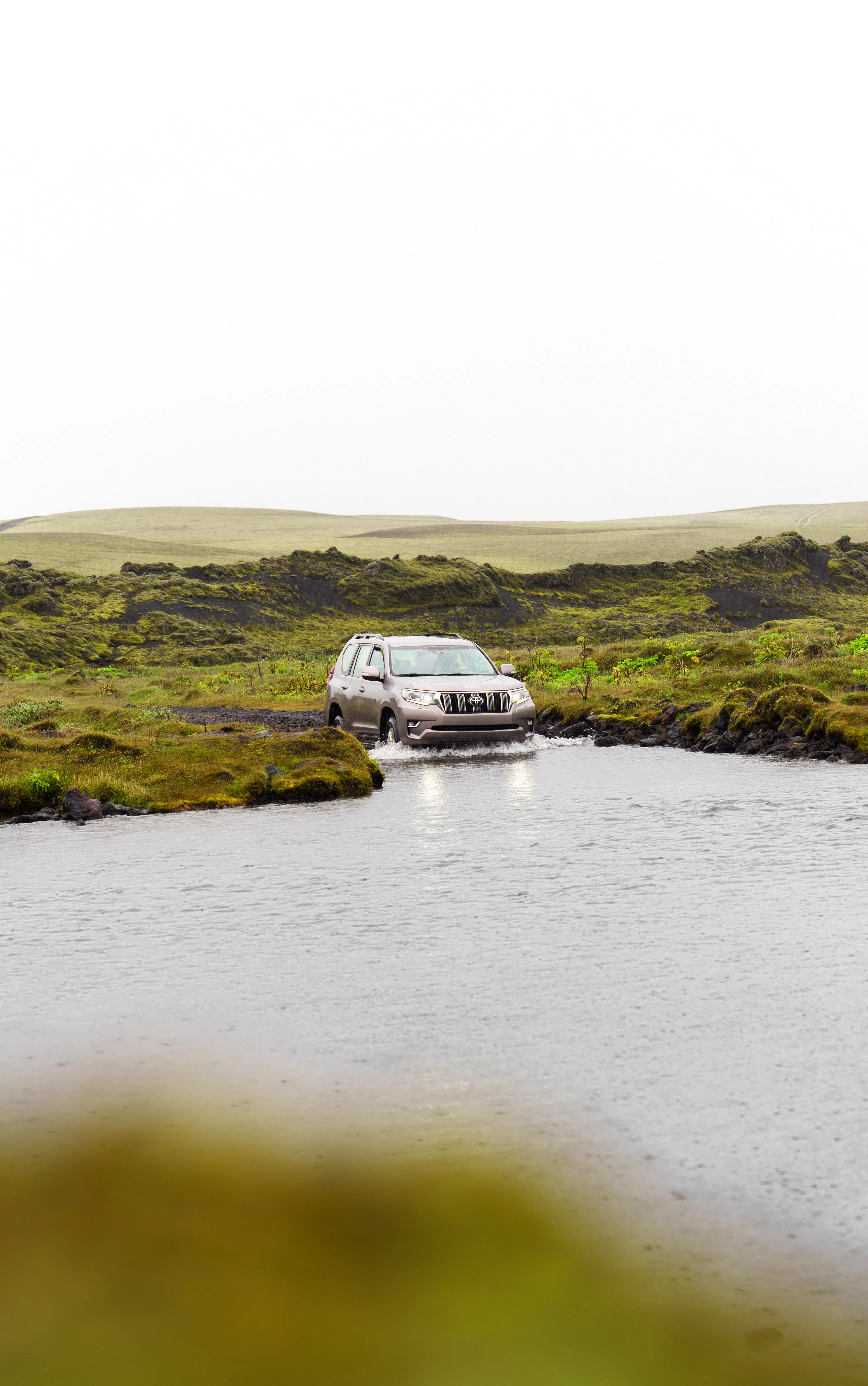 Land Cruiser river ford