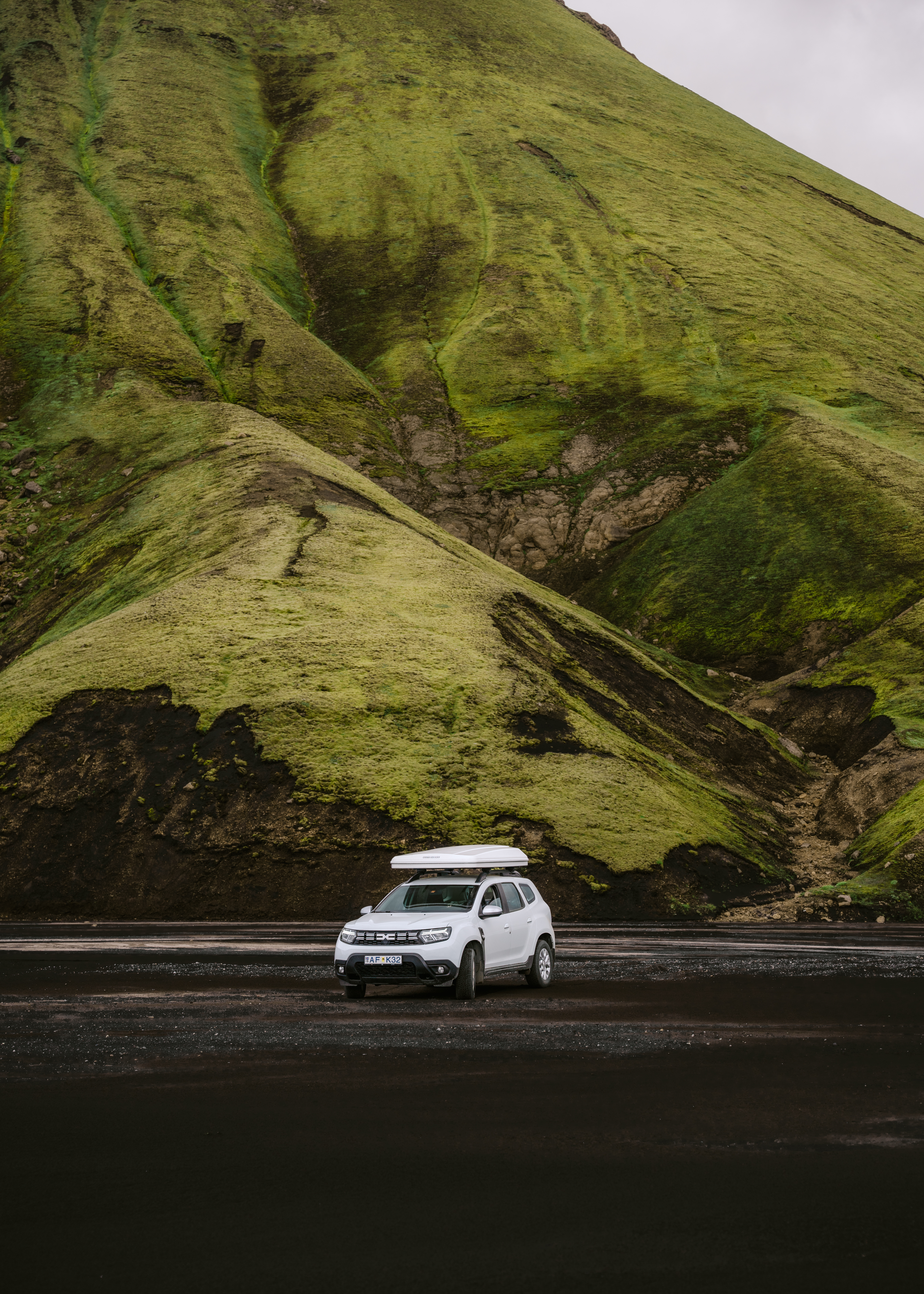 Mælifell Iceland with a Duster+Rooftent