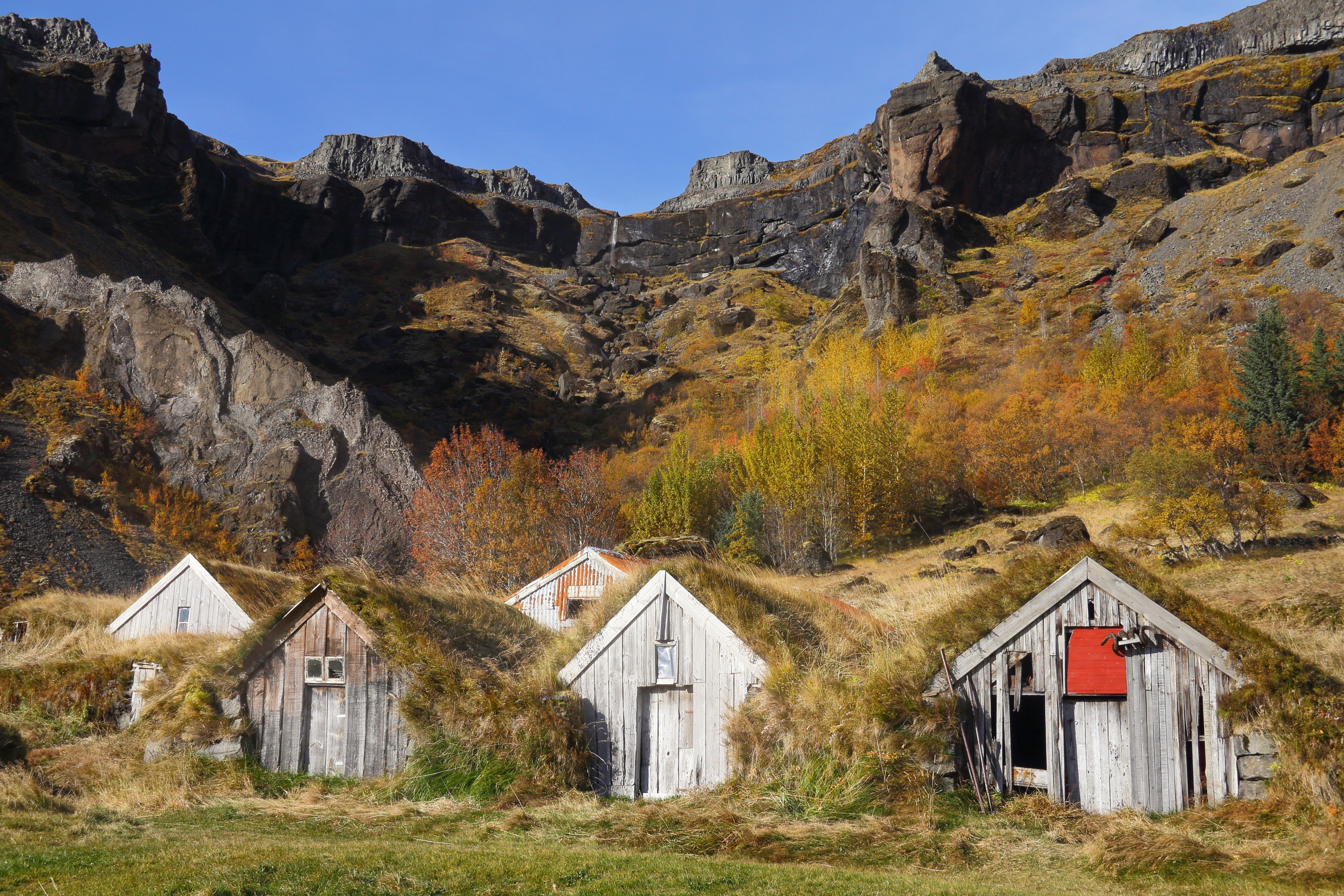 Turf Houses in Iceland