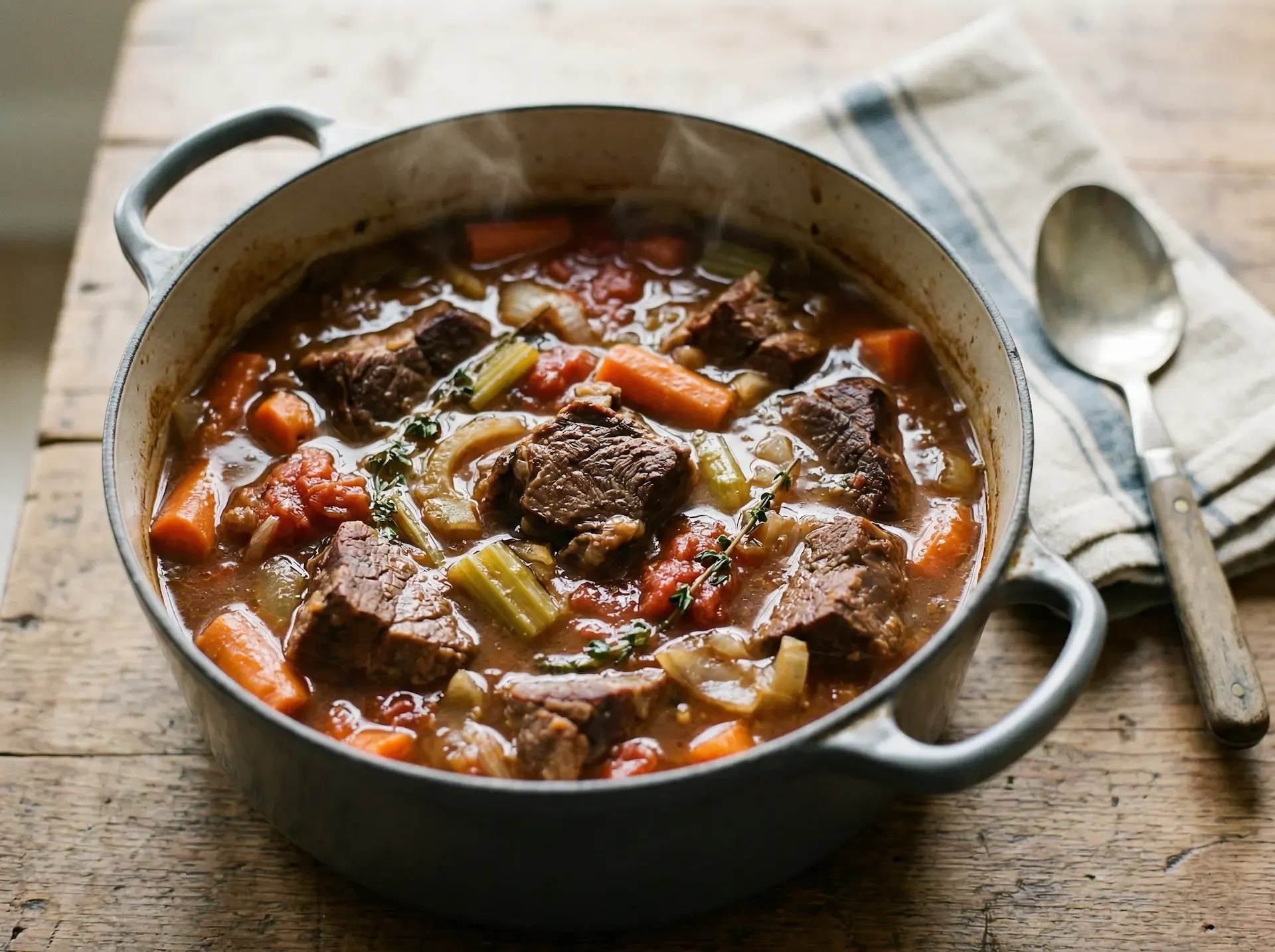 Classic Slow Cooked Beef Casserole