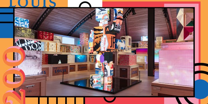 Massive Louis Vuitton Exhibit Opened in Former Barney's NYC