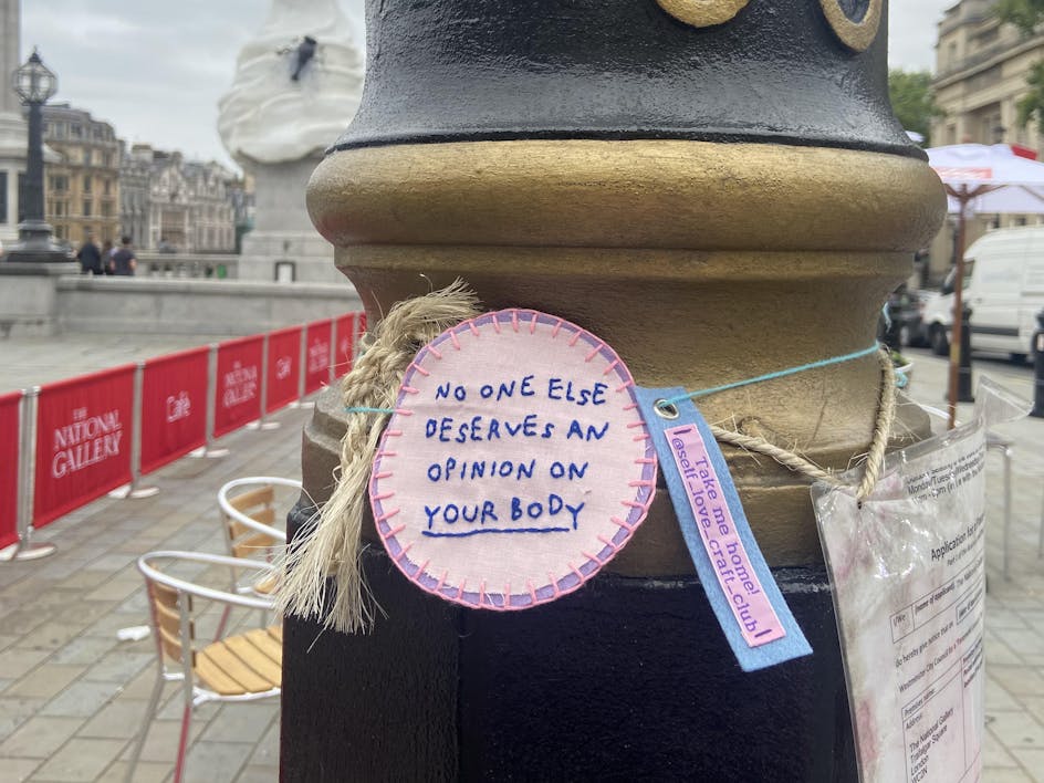 embroidery craftivism and random acts of kindness