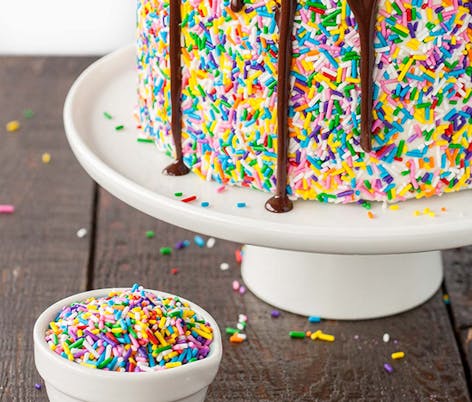 Funfetti birthday cake