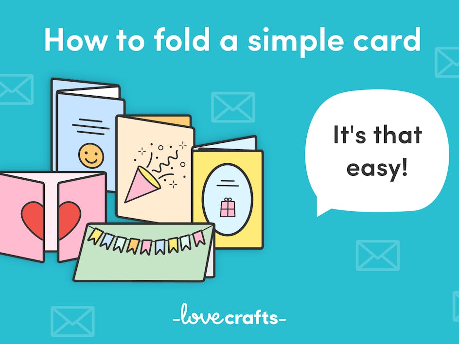 How to fold a simple card