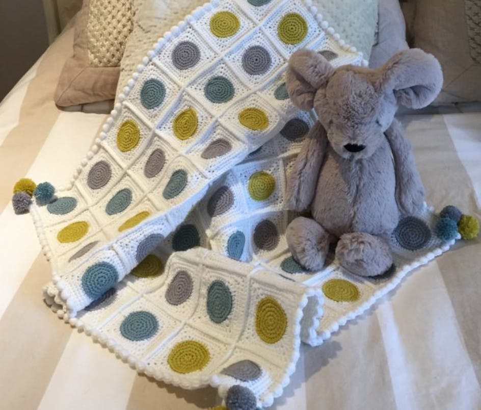 How to crochet a baby blanket LoveCrafts