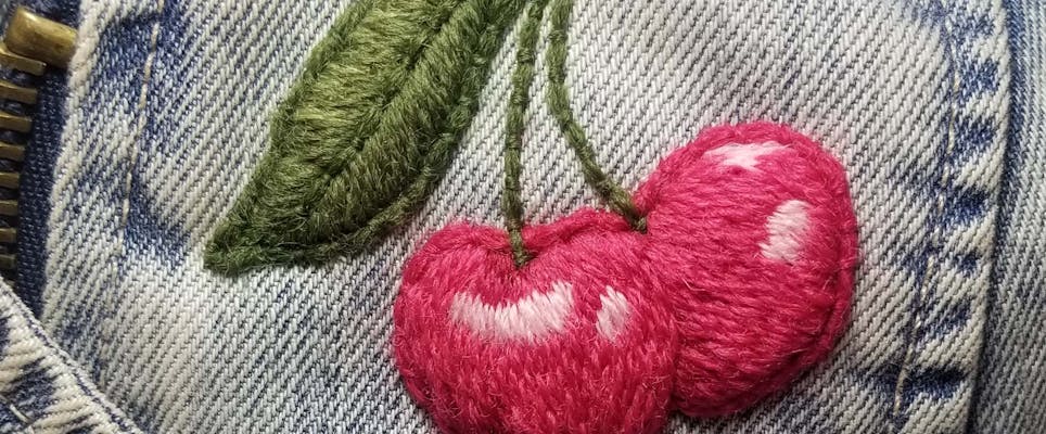 Sweet cherries by Sophie Long