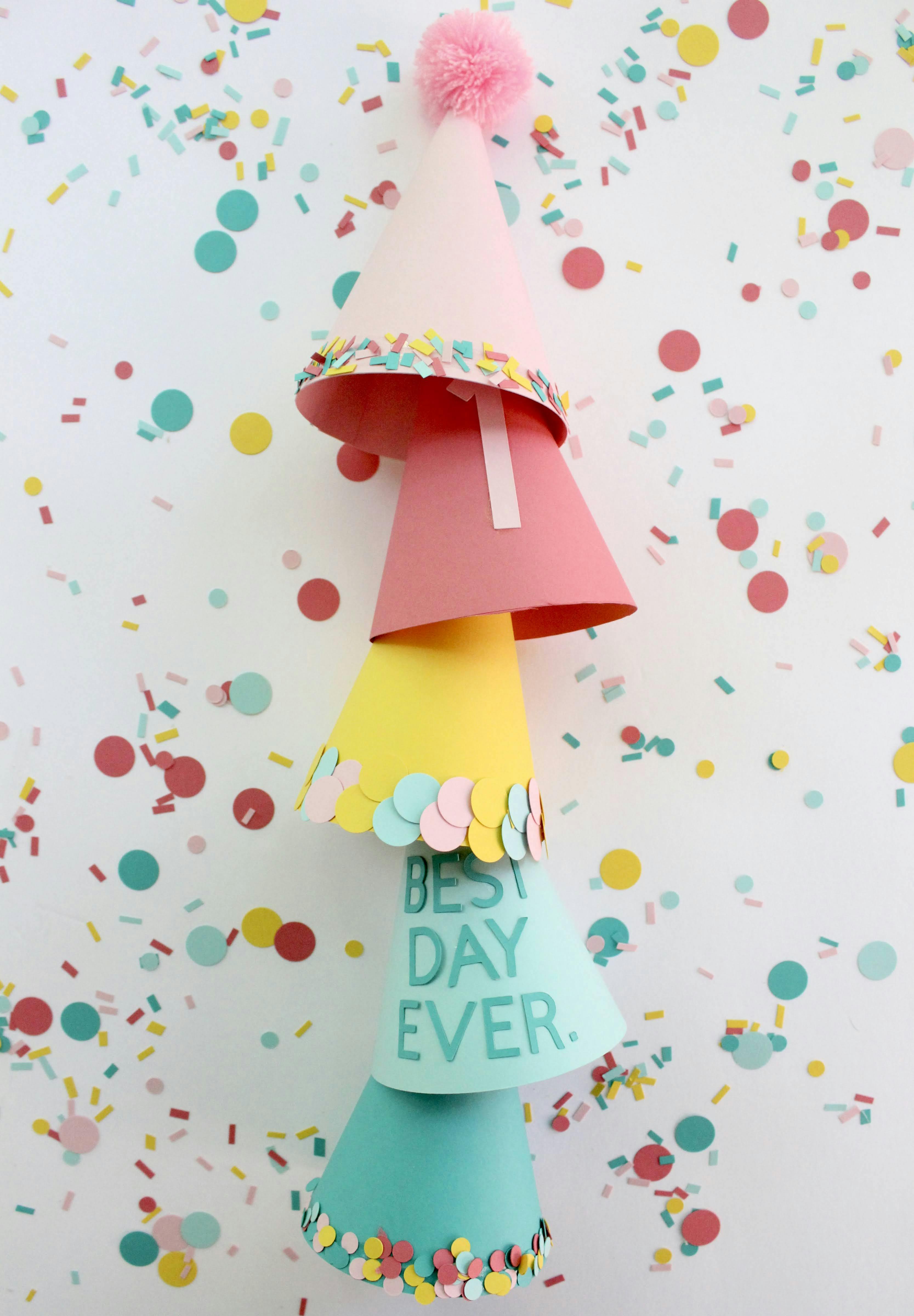 paper party hat tutorial