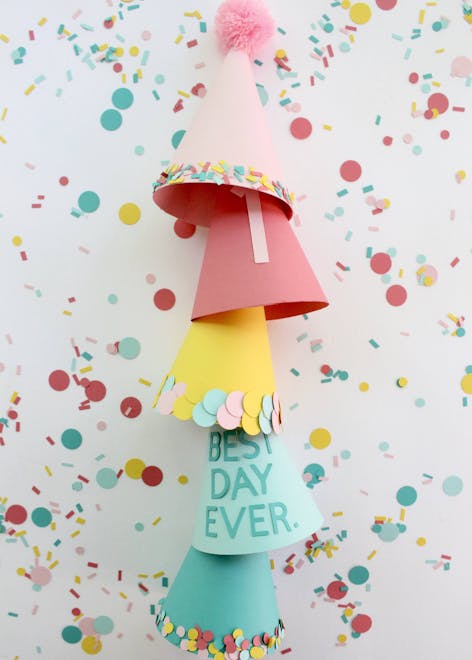 How To Make Simple DIY Felt Party Hats – Luftmensch Designs