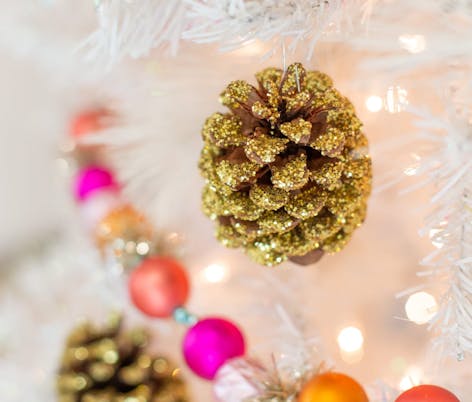 Christmas kids craft pine cones by Lovely Indeed