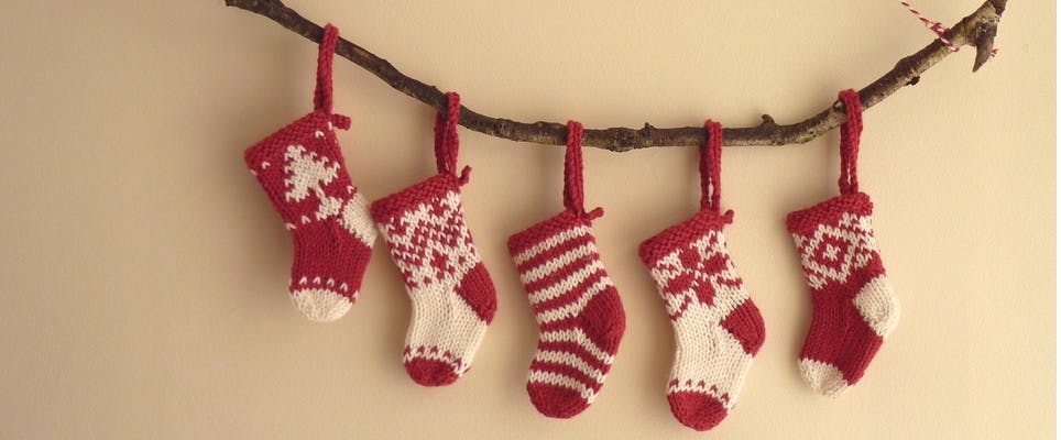7 Free Knitting Crochet Advent Calendar Patterns