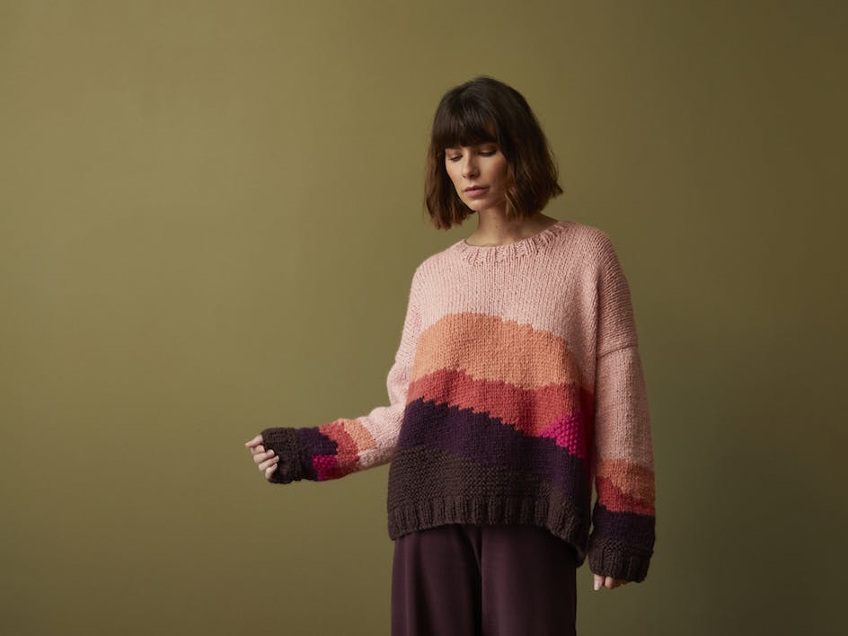 Knit Debbie Bliss’ new Lovely Landscapes collection and help World Land Trust restore lost forests