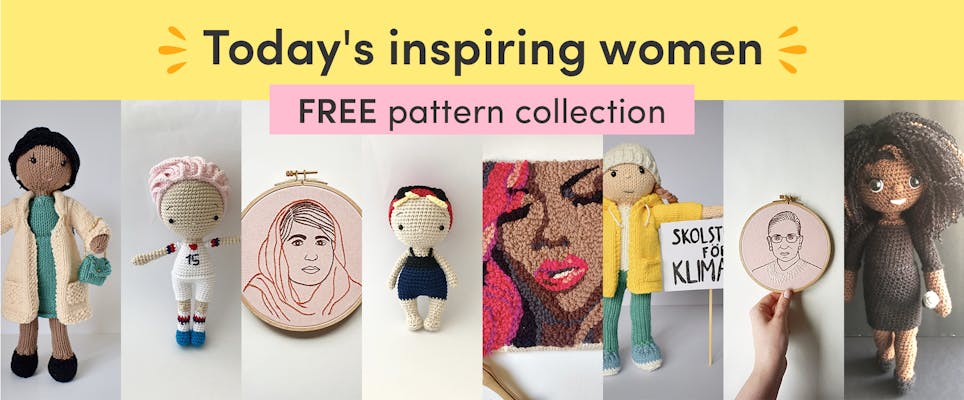 Make your very own inspirational woman this International Women’s Day: Ruth Bader Ginsburg, Malala, Oprah & more!