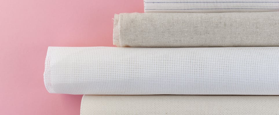Everything you need to know about Aida, evenweave and needlework fabric