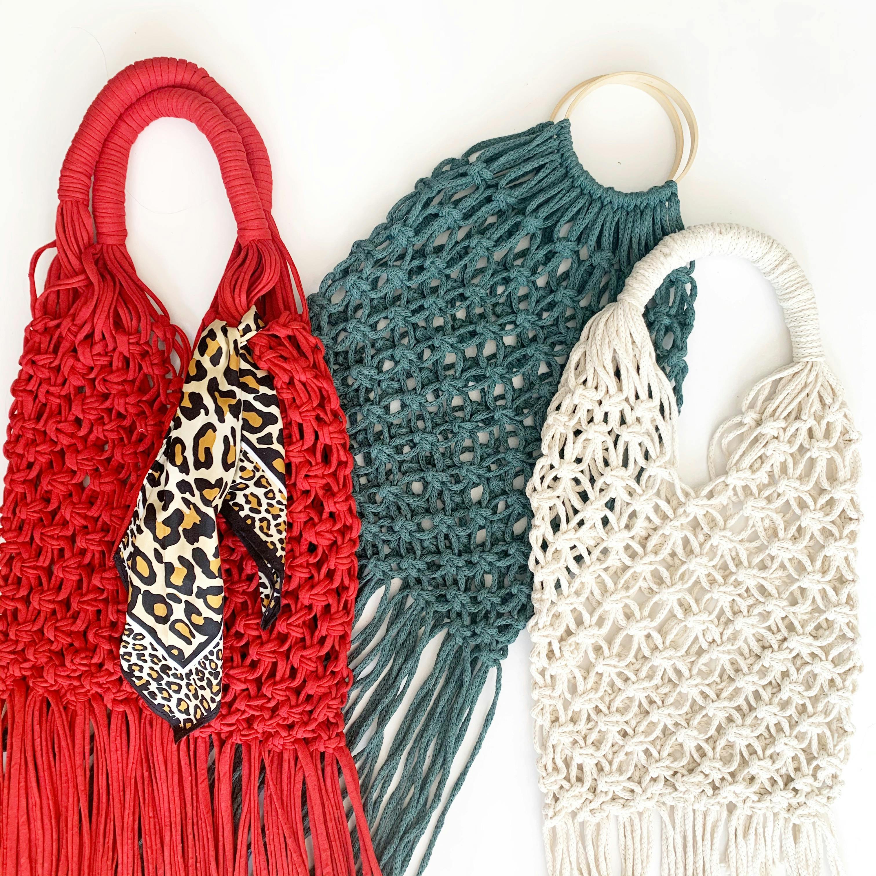 DIY Macrame Tote Bag LoveCrafts