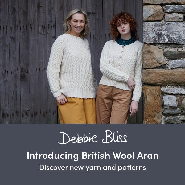 Discover British Wool Aran by Debbie Bliss