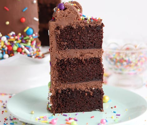 Chocolate birthday cake