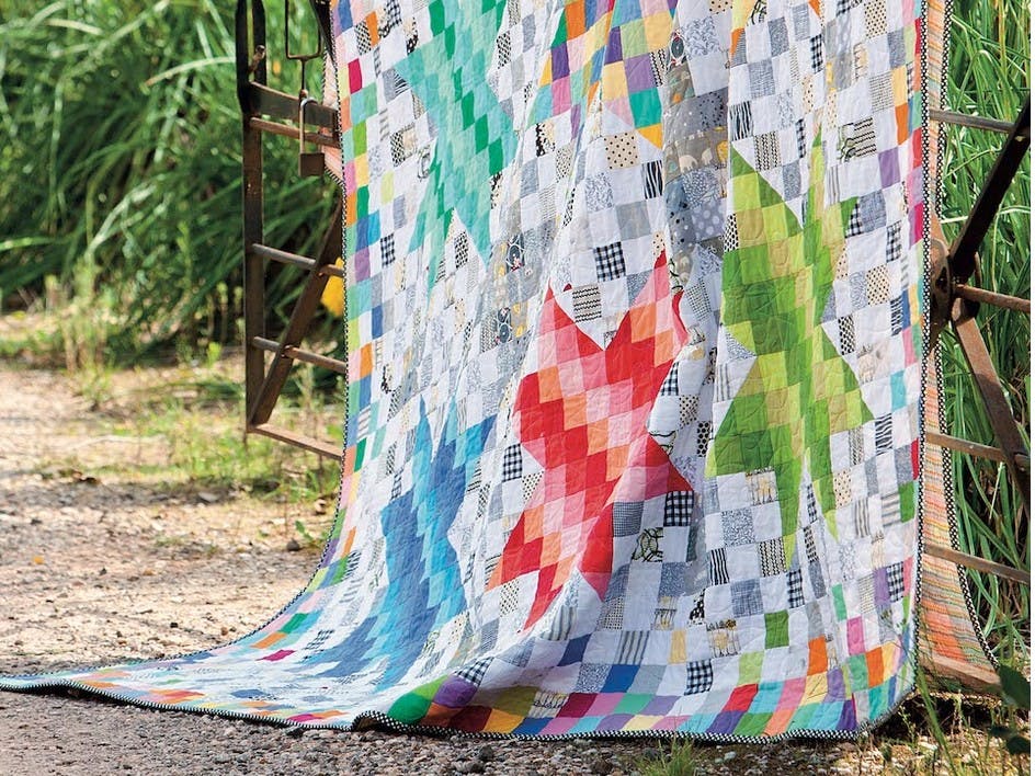 Paint by numbers quilt - Free tutorial!