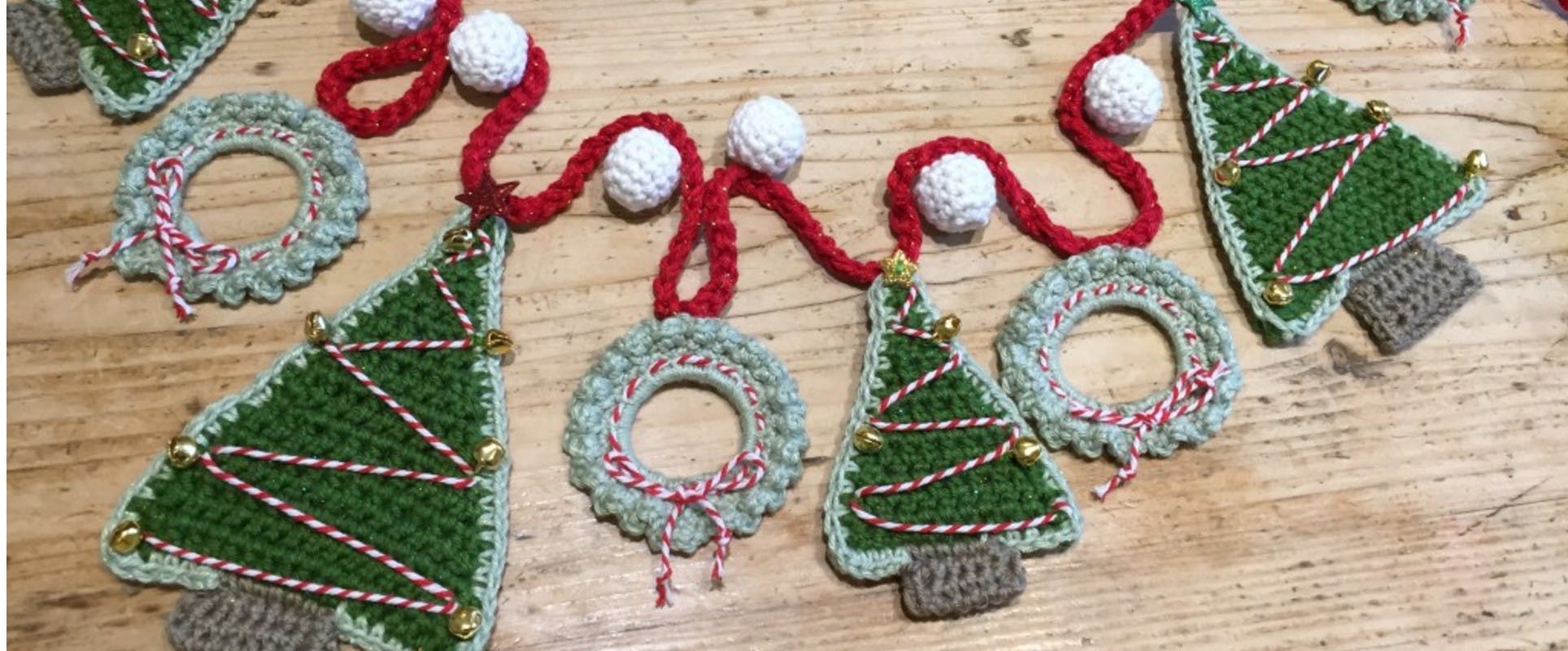 Christmas Tree Crochet Kit Christmas House Diy Knitting Set
