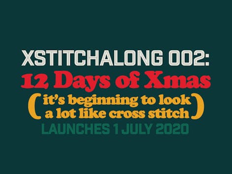 Join the fun with the 12 Days of Christmas Mystery Stitchalong with Mr XStitch! 