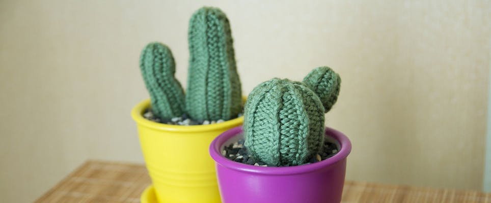 Never worry about over-watering again with these cute handmade houseplants!