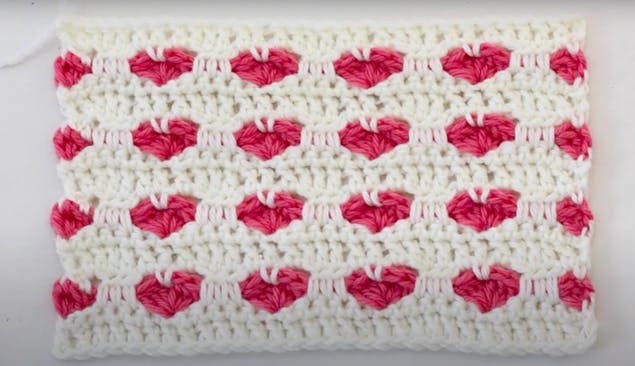Heart stitch tutorial