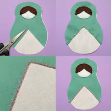 Sewing fabric together