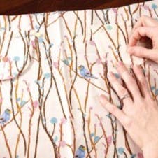 pin your pockets to the a-line skirt