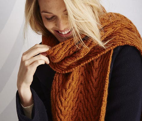 The Yarn Collective scarf pattern