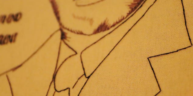 Martin Luther King Jr Embroidery