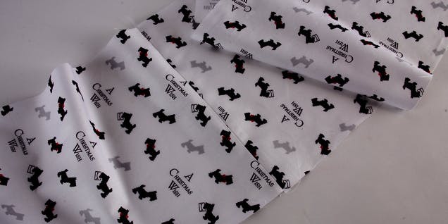 A Christmas Wish table runner step 1