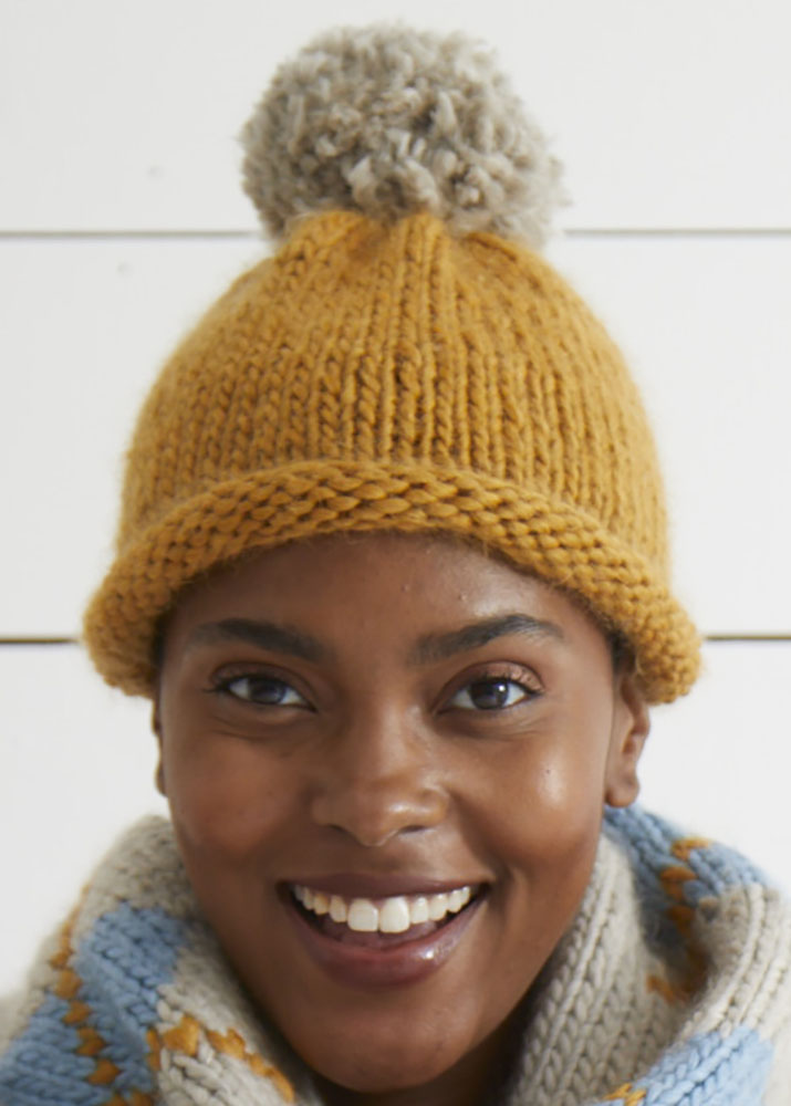 Learn how to knit a hat with circular needles