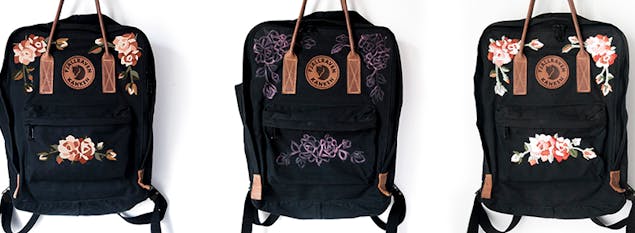 Gering Categorie Melodieus How to embroider on your Fjallraven Kanken backpack | LoveCrafts
