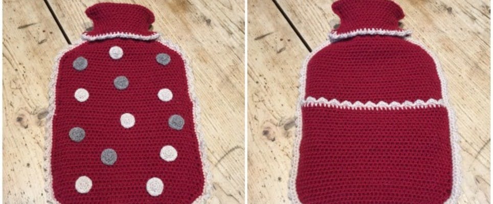 Crochet with Kate: Matching Hot Water Bottles!