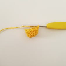 ongoing crochet sphere