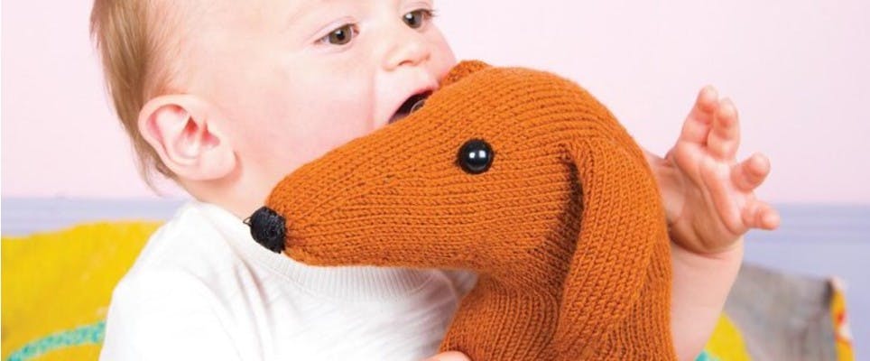 6 adorable toy dog knitting patterns