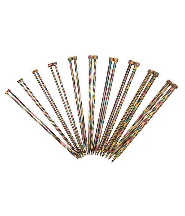 knitpro symfonie single point needles 25cm