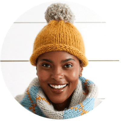 <h1>Knit a hat in 1 hour!</h1>
