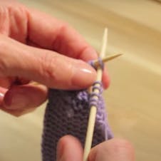 Two row buttonhole step 6