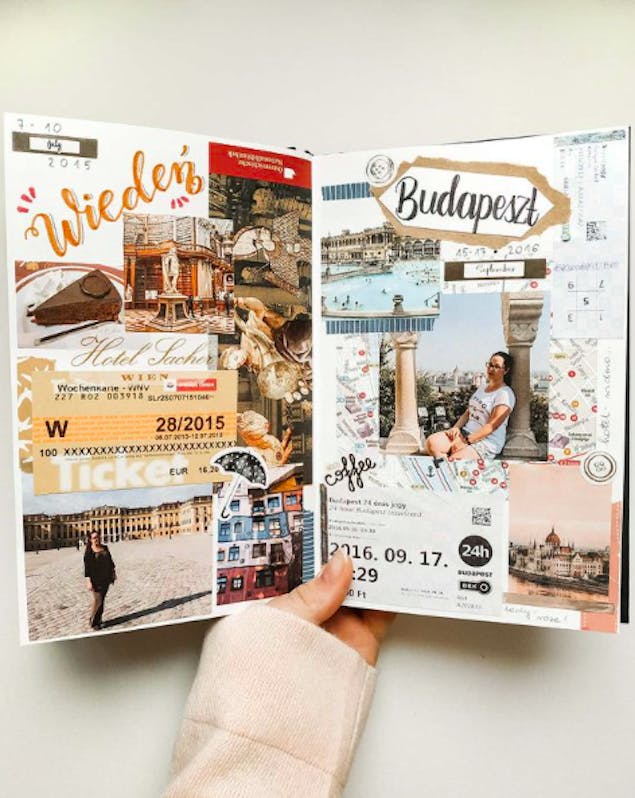 England, London - Love,Travel themed 2 page Scrapbooking Layout