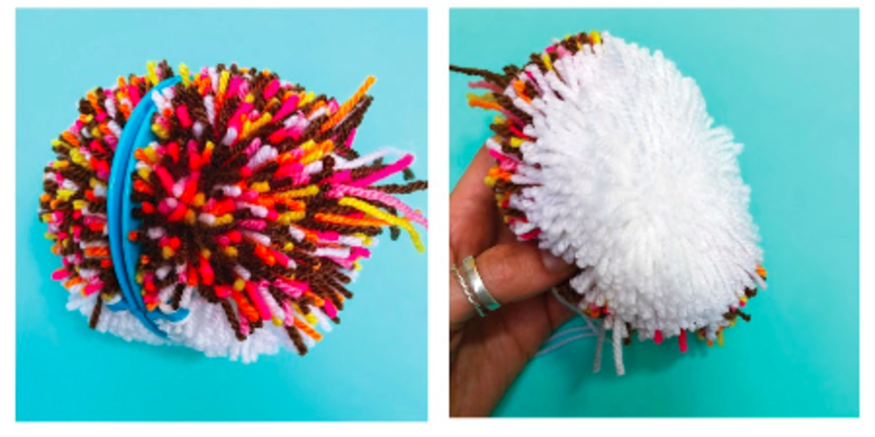 popsicle pompom crafts
