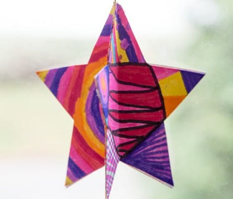 Artful Parent Paper Stars Tutorial