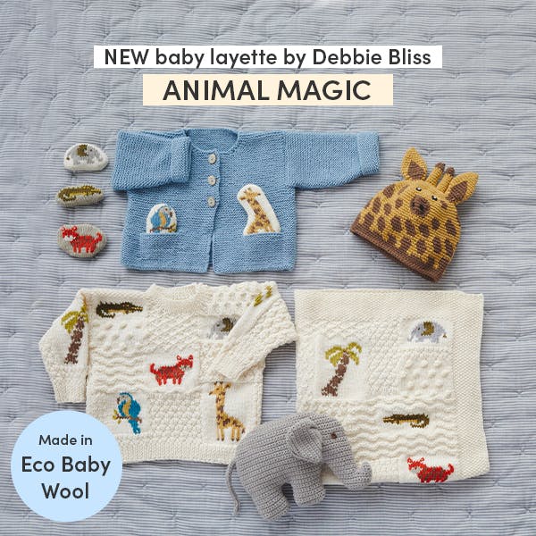 New baby layette by Debbie Bliss