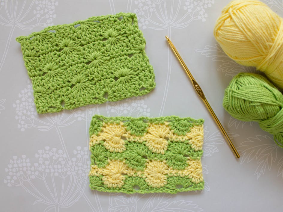 Learn how to crochet Catherine Wheel stitch 