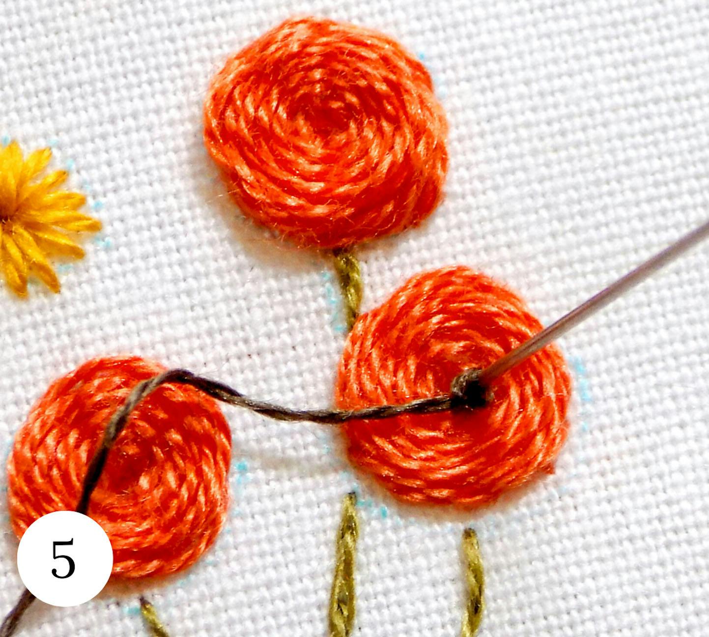 Embroidery flowers  5 ways for beginners  lovecrafts Embroidery flowers  5 ways for beginners  lovecrafts