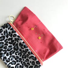 Pins in lining of fabric before sewing