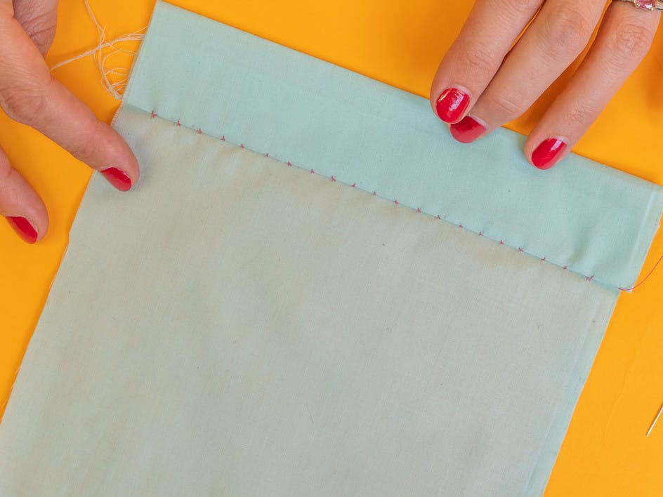 How to sew an invisible hem