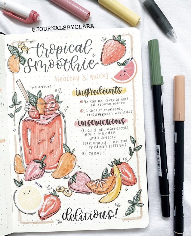 12 Bullet Journal Ideas to Inspire Your Layouts | LoveCrafts 12 Bullet Journal Ideas to Inspire Your Layouts | LoveCrafts