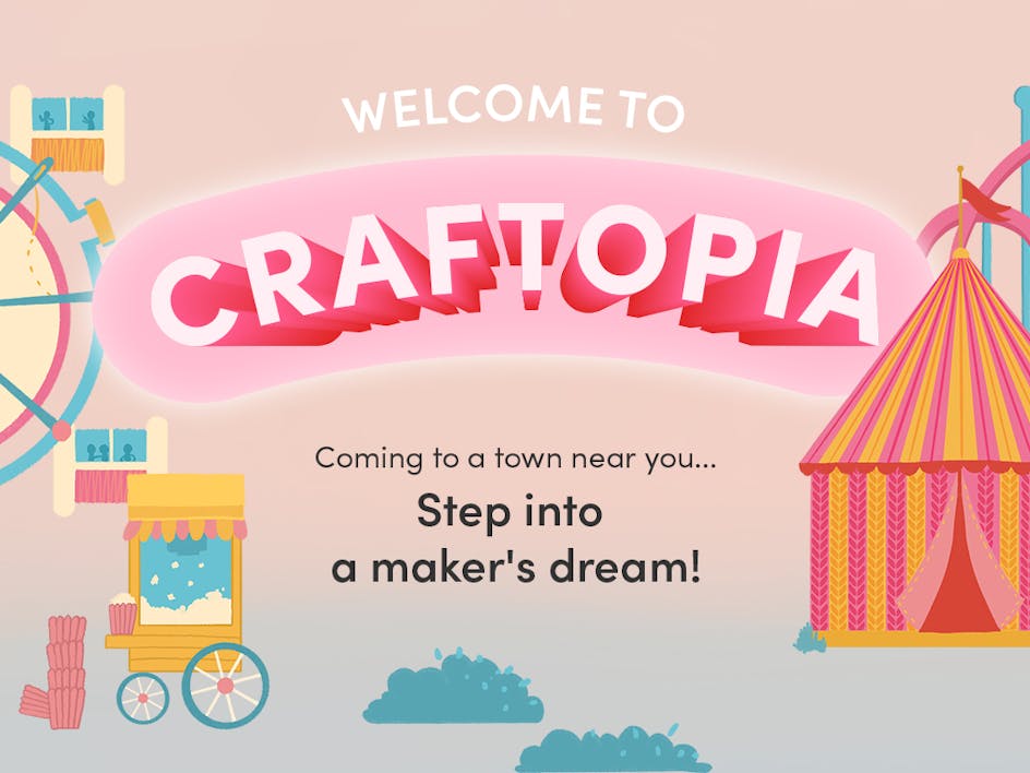 BREAKING NEWS! LoveCrafts to open a world-first craft amusement park for adults, Craftopia