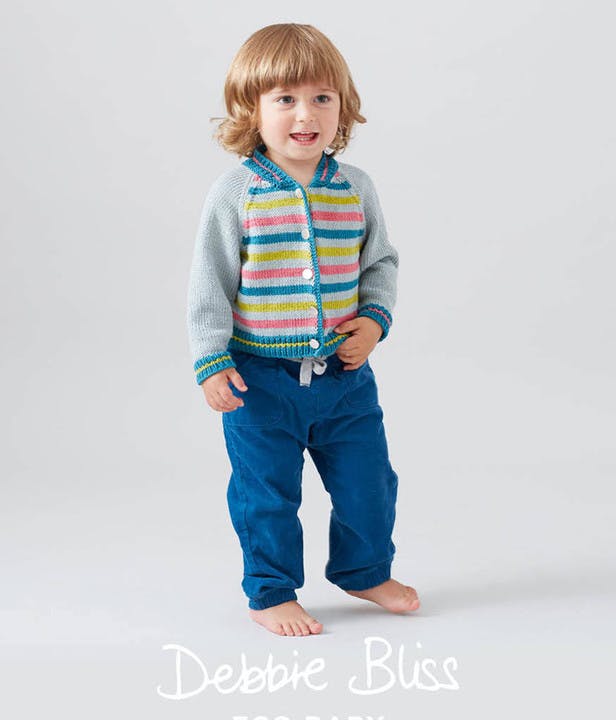 Xavier Jacket in Debbie Bliss Eco Baby