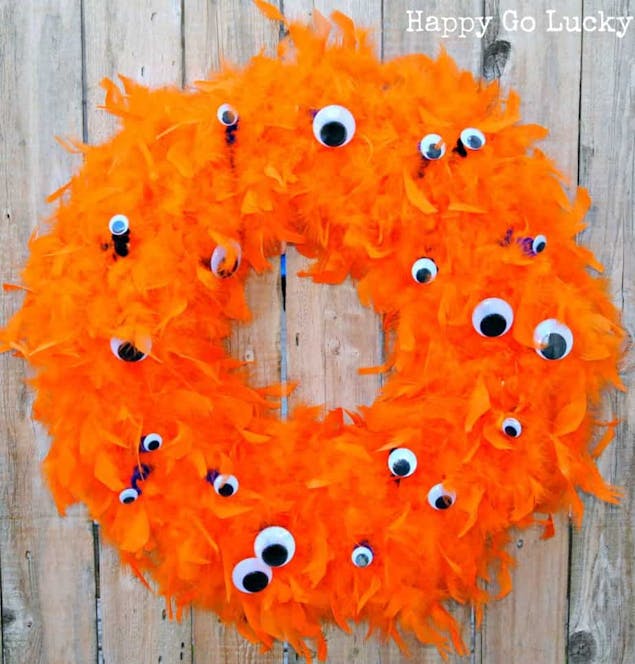 Halloween wreath